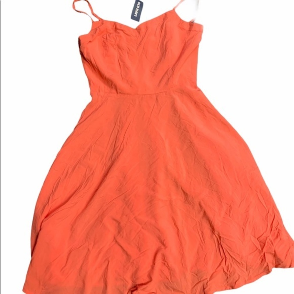 New Old Navy Coral Sweetheart Dress